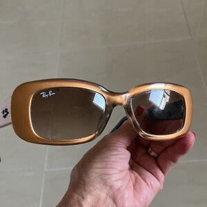 Ray-Ban gold copper Sunglasses